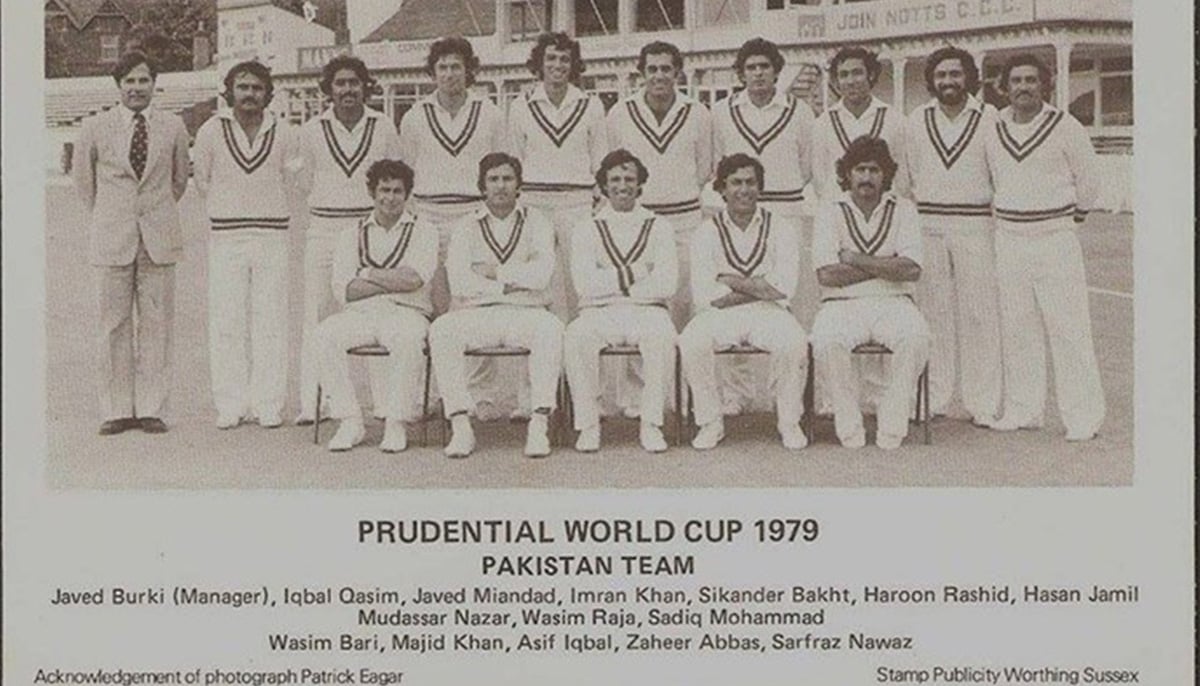 Pakistan World Cup Team 1979. — Patrick Eagar