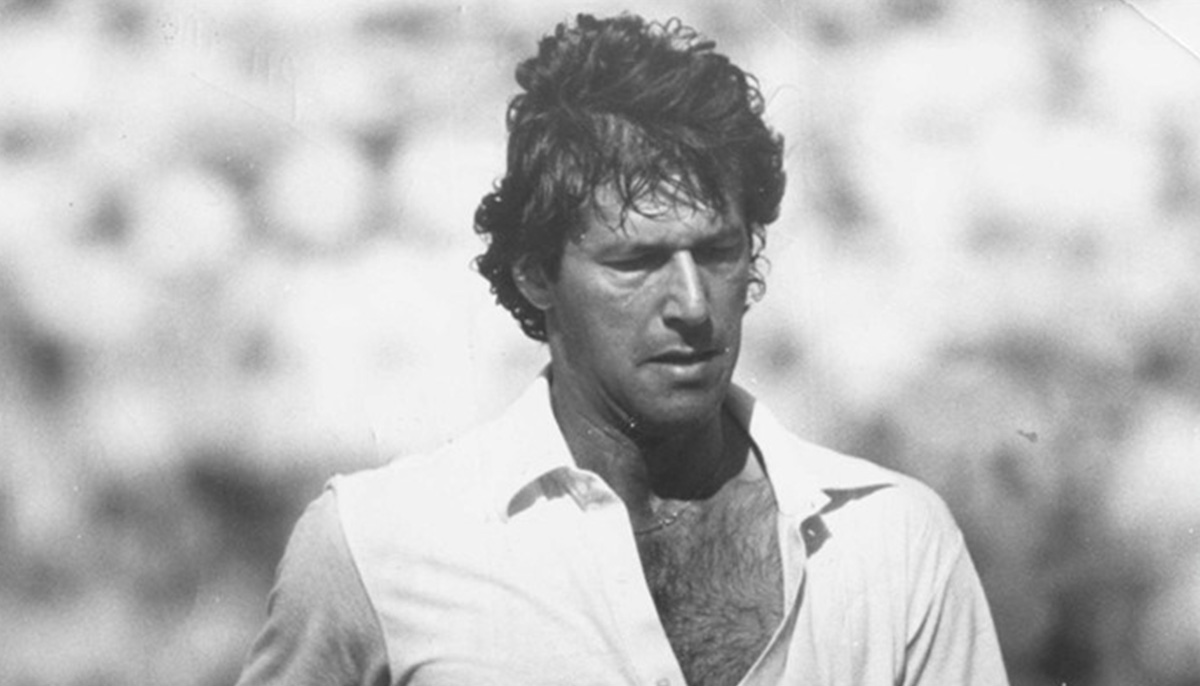 Imran Khan led Pakistan in 1987 World Cup. — PCB
