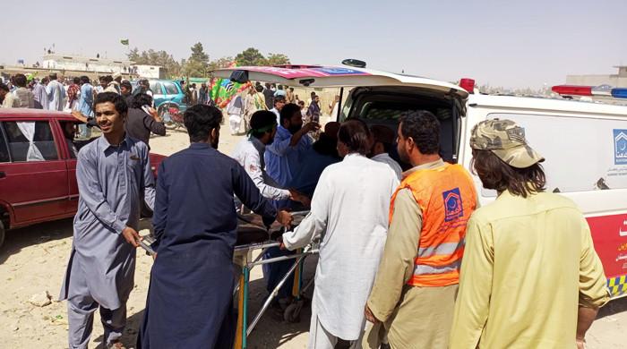 Police officer among 52 dead in blast near Mastung mosque Police officer among 52 dead in blast near Mastung mosque