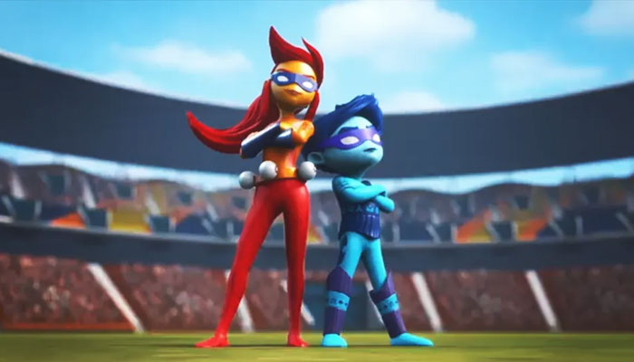 ICC mascots duo Blaze (left) and Tonk (right). — ICC