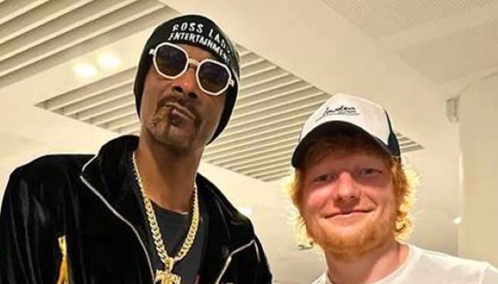 Snoop Dogg leaves Ed Sheeran blinded by the high in Melbourne