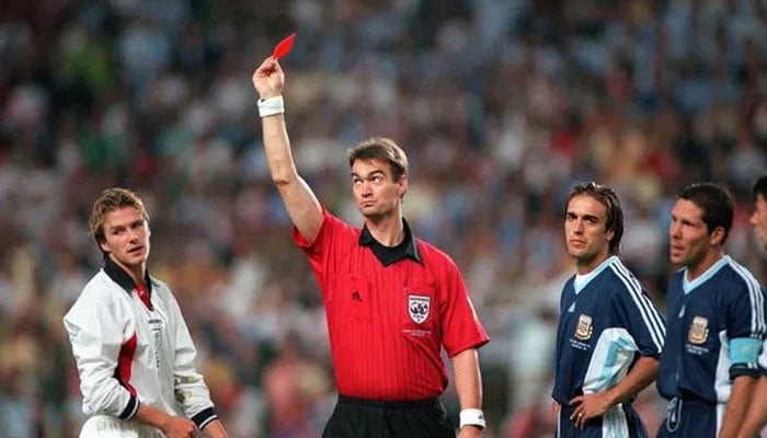 After his 1998 World Cup red card, the whole country hated David Beckham