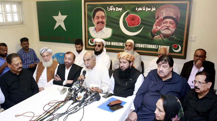 GDA, MQM-P, JUI-F join hands against PPP in Sindh GDA, MQM-P, JUI-F join hands against PPP in Sindh