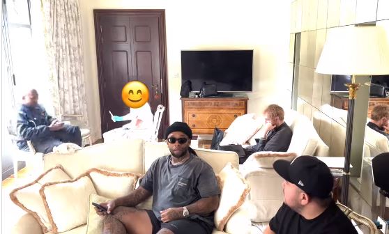 Ty Dolla $ign visibly stunned by the sudden halting of the process