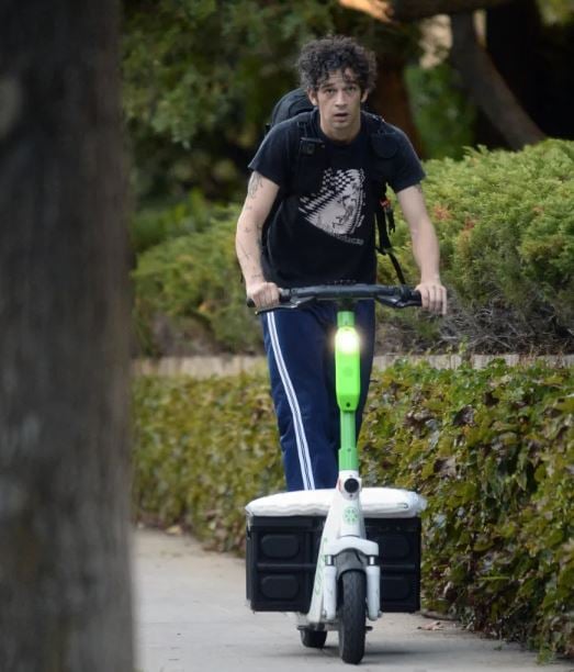 Matty Healys unconventional move into girlfriends LA home