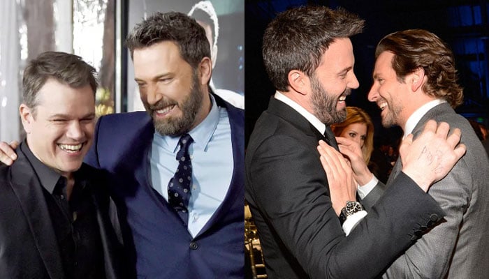 Ben Affleck mocked by celeb pals Matt Damon, Bradley Cooper over word game: ‘Im in training’