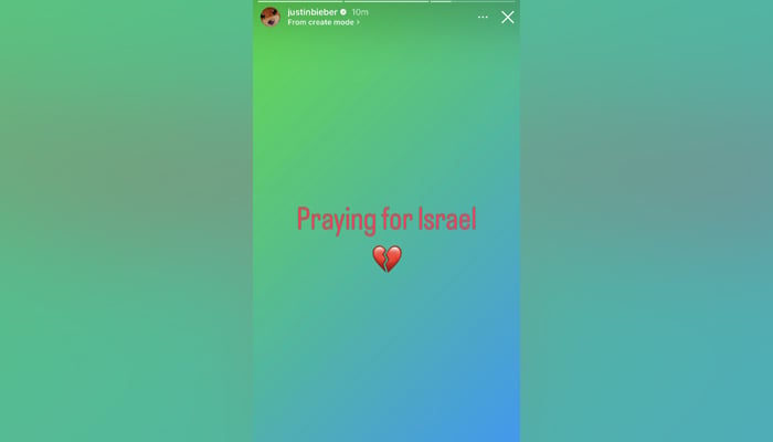 Israel-Hamas conflict: Why did Justin Beiber delete his Instagram story?