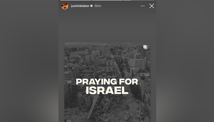 Israel-Hamas conflict: Why did Justin Beiber delete his Instagram story?