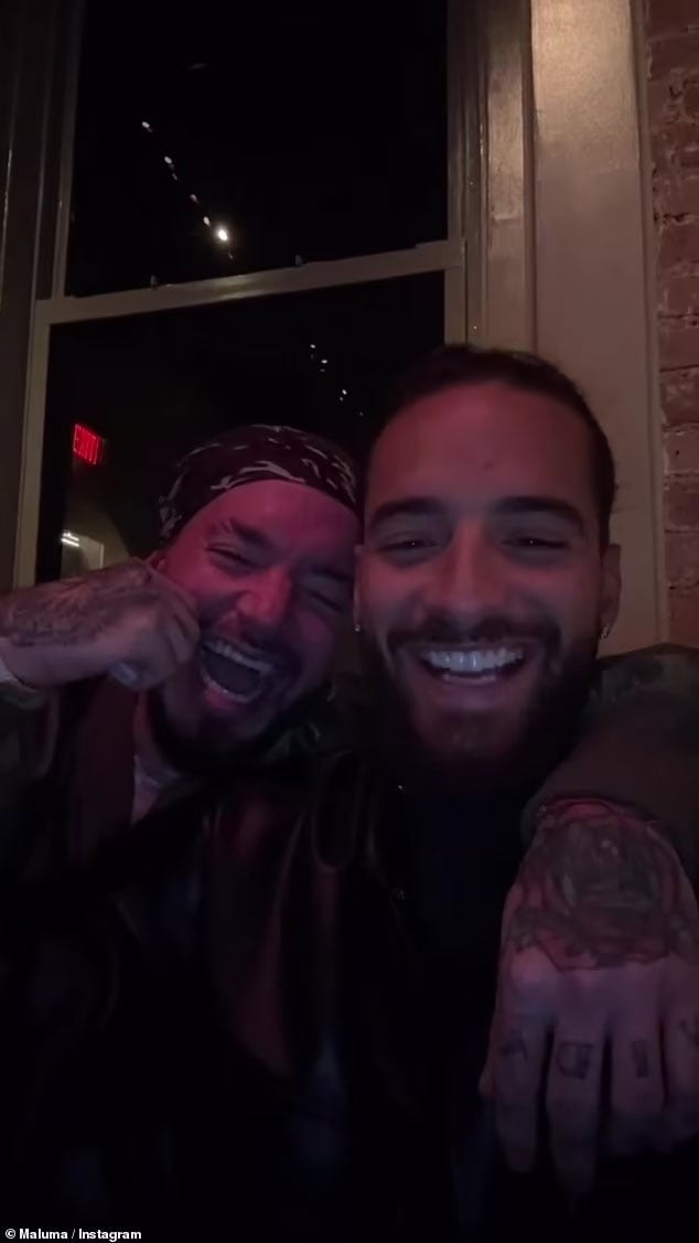 Maluma, J Balvin debate Britney Spears ‘Woman in Me’ at dinner