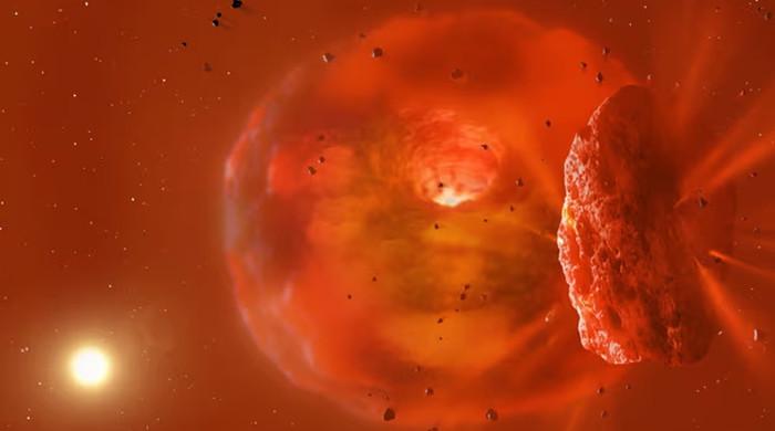 Spectacular: Scientists find two icy giants colliding in deep space - Vimarsana News