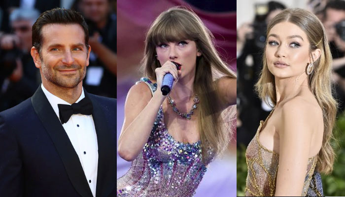 Gigi Hadid, Bradley Cooper spend time together at Taylor Swift home