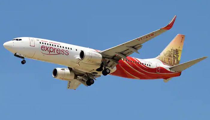 A file image of anAir India Express plane. — NDTV