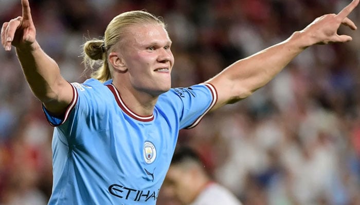 Erling Haaland poses threat to Spains Euro qualifier dream. AFP/File