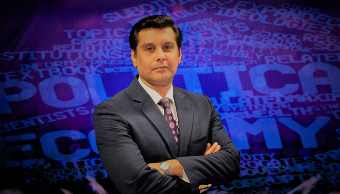 Journalist and news anchor Arshad Sharif. — Facebook/@arsched
