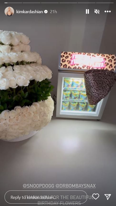 Snoop Dogg surprises Kim Kardashian with sweet birthday gift