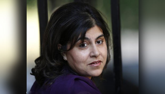 Britains state minister Sayeeda Warsi arrives for a cabinet meeting at Number 10 Downing Street in London August 29, 2013. — Reuters
