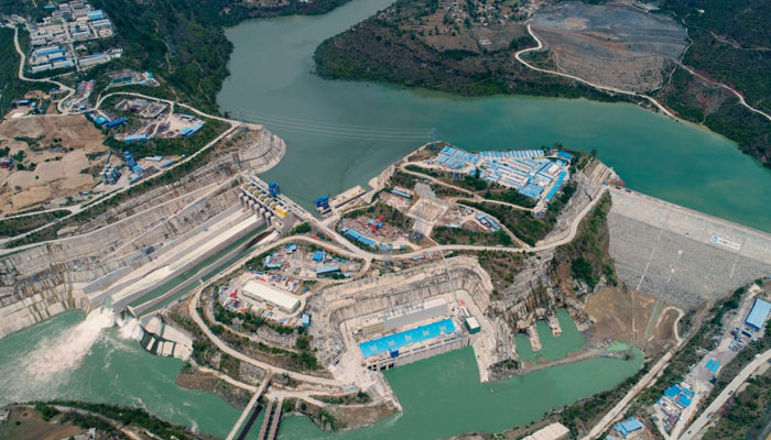 View of the 720MW Karot Hydropower Project, AJK/Punjab. — CPEC