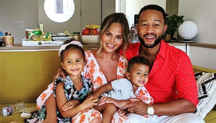 John Legend feels blessed to have four little legends