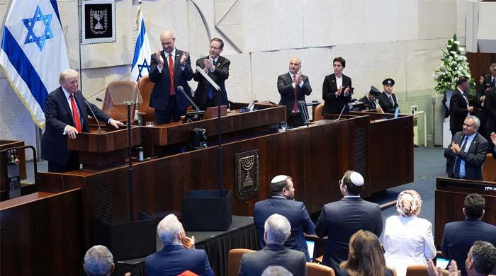 Trump addresses Israeli parliament after exchange of prisoners