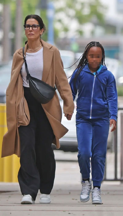 Sandra Bullock makes first appearance after tragic death of lover Bryan Randall