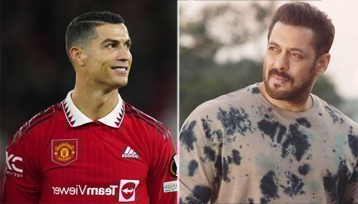 Salman Khan pals up with Cristiano Ronaldo: Video