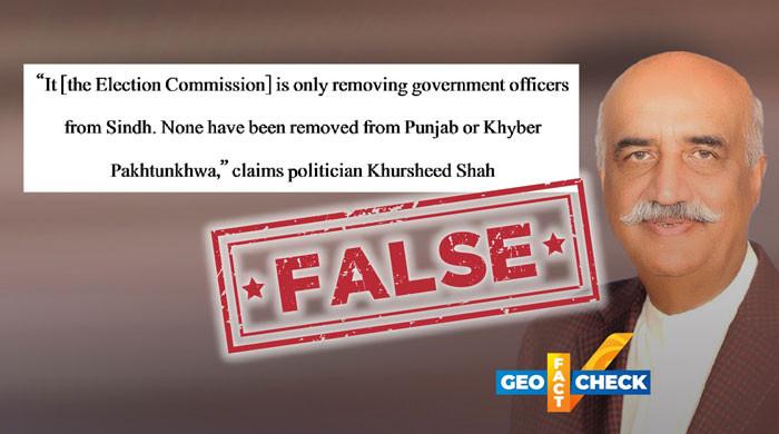 Fact-check: Is the ECP only removing officials in Sindh and not Punjab?