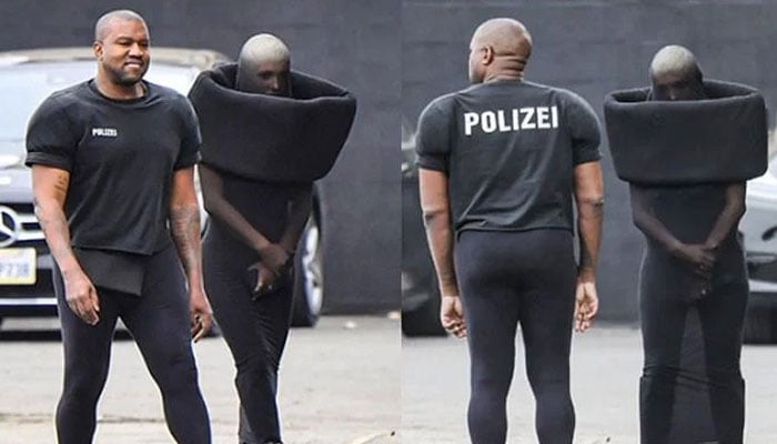 Kanye West, Bianca Censori wild style copied for Halloween