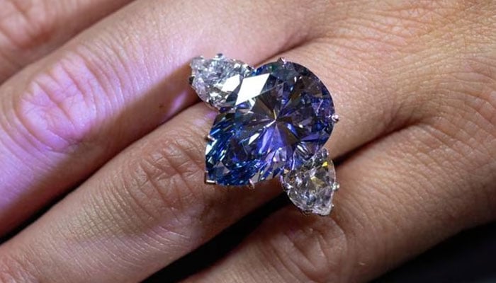 Bleu Royal: Vivid blue diamond could fetch over $50 million at Christie's  auction