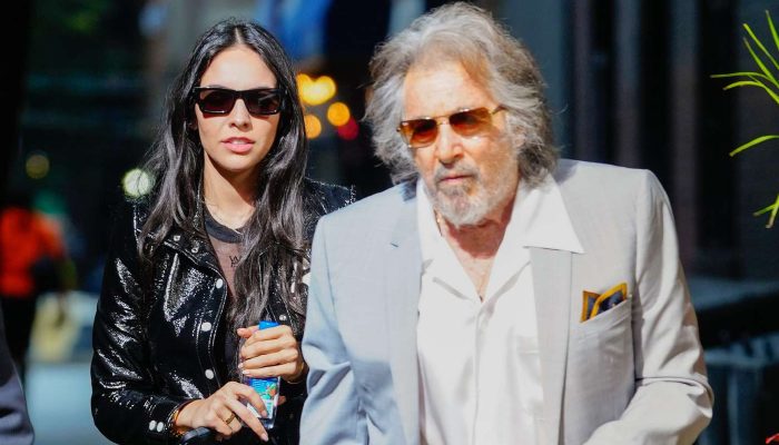 Al Pacinos girlfriend Noor Alfallah steps out in style after winning child support