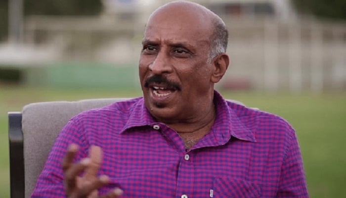 Former Pakistani cricketer Tauseef Ahmed. — X/File