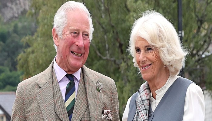 King Charles crawls around for hours for Queen Camillas grandchildren