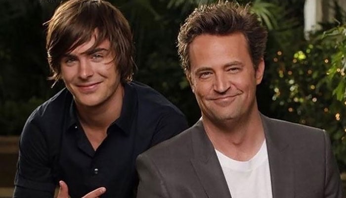 Zac Efron shows willingness to play ‘mentor’ Matthew Perry in biopic