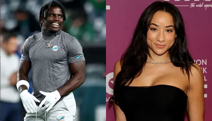 Keeta Vaccaro and Tyreek Hill were engaged since 2021 before tying the knot.—Instagram@KeetaVaccaro