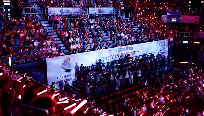 Participants attend the opening ceremony of Gay Games in Hong Kong, China November 4, 2023. — Reuters