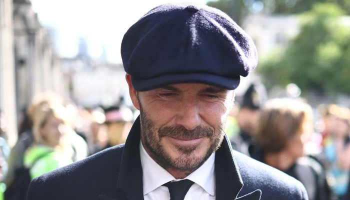 Former football player David Beckham leaves after paying his respects to Britains Queen Elizabeth lying in state, following her death, in London, Britain September 16, 2022. — Reuters