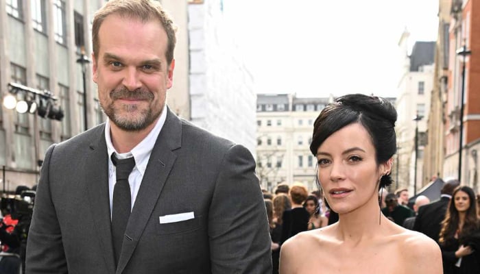 Stranger Things star David Harbour dispels split rumours with Lily Allen