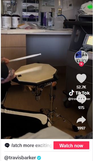 Travis faces backlash for drumming insider delivery room