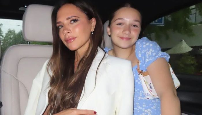 Photo Victoria Beckham with daughter Harper Beckham