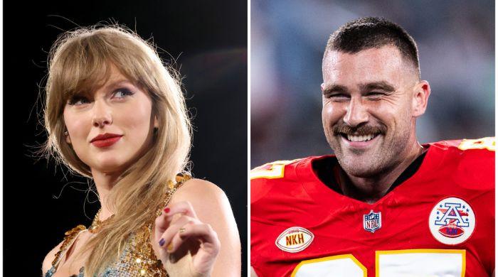 Taylor Swifts Reaction To Travis Kelces Instagram Post Is Priceless - 9w1ii80