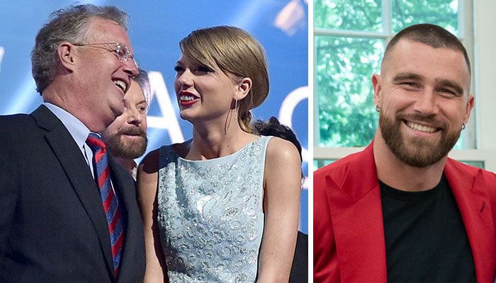 Taylor Swift’s dad called a ‘traitor’ mid performance with Travis Kelce