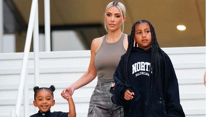 Photo Kim Kardashian bashed for North Wests precocious behavior
