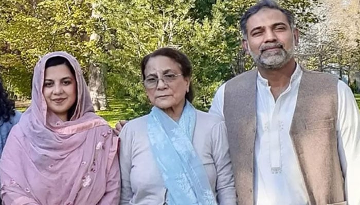This picture shows (from right to left) Salman Afzaal, his mother Talat Afzaal, and his wife Madiha Salman, who were killed by Canadian man, Nathaniel Veltman in London, Ontario on June 6, 2021. — BBC/Saboor Khan