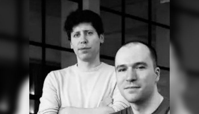 This picture shows former OpenAI CEO Sam Altman (left) and president Greg Brockman. — Instagram/@_iraurati