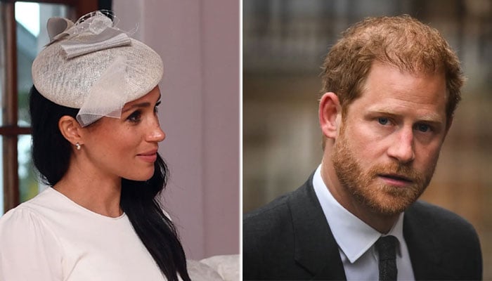 Prince Harry reacts to claims Meghan Markle is ‘using him’ for fame
