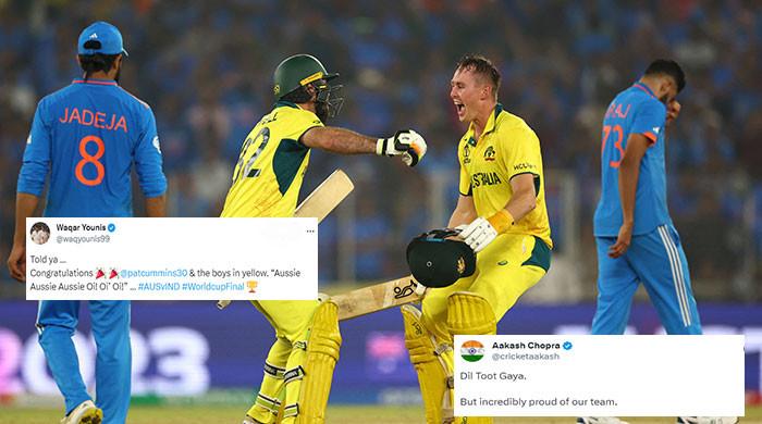 ‘دل ٹوٹ گیا:’ آسٹریلیا کے خلاف ہندوستان کی شکست پر نیٹیزنز نے ملے جلے ردعمل کا اظہار کیا۔