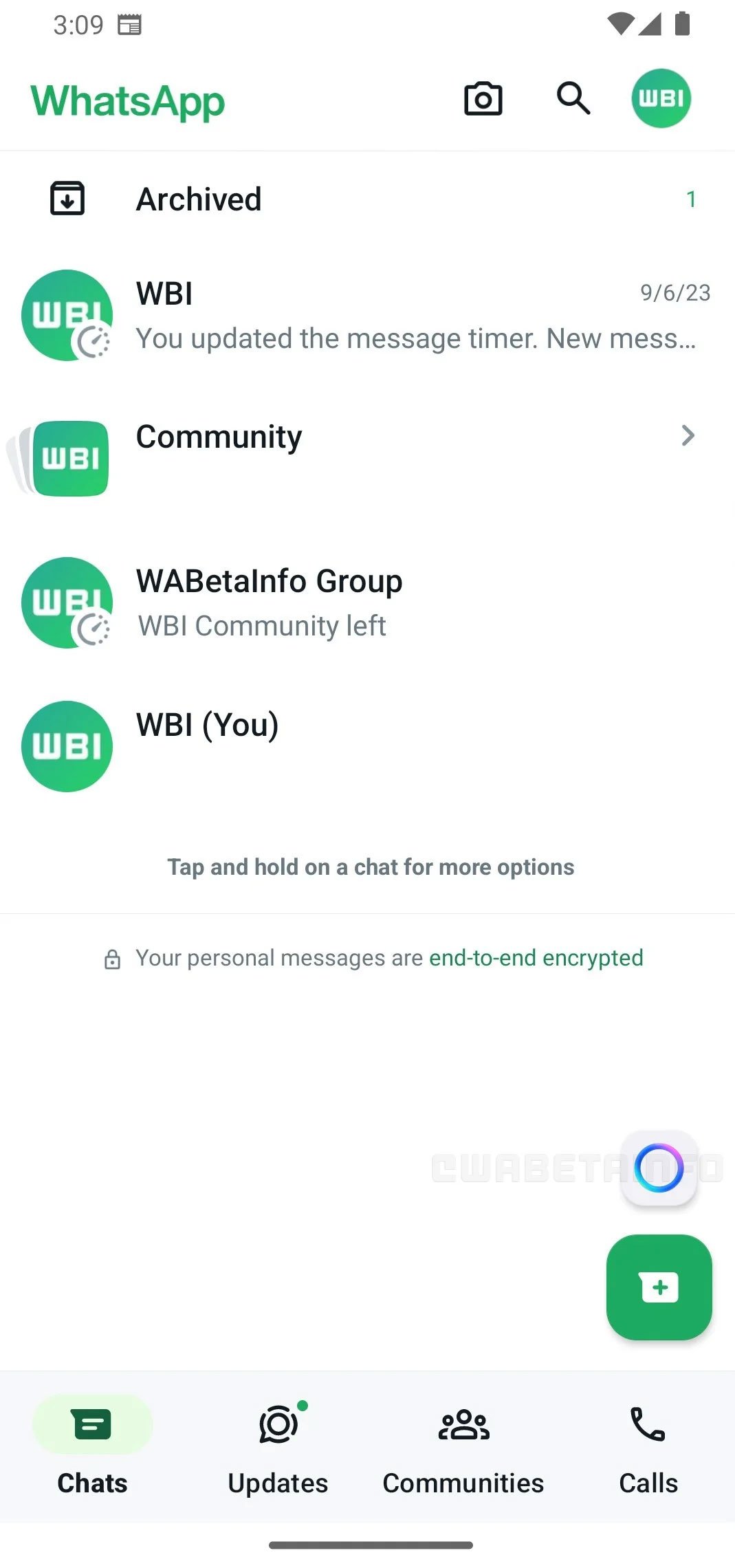 A screengrab of the feature on WhatsApp beta. — WABetaInfo