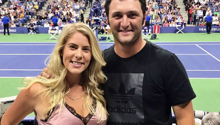 Kelley Cahill: Meet Ryder cup star Jon Rahms stunning wife.—Instagram@Jon Rahm