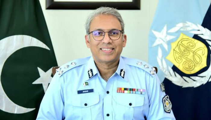 IG Islamabad Police Dr Akbar Nasir Khan. — X/ICT_Police