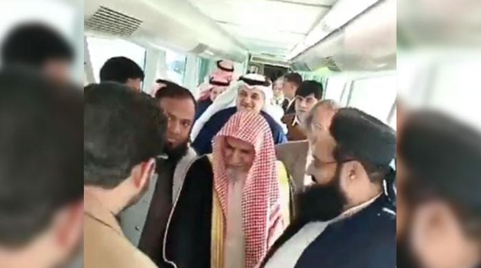Imam-e-Kaaba Sheikh Saleh Al Humaid in Islamabad on four-day visit