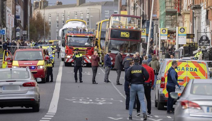 Three children stabbed near Dublin school: Suspect in custody.—Irish Independent/file